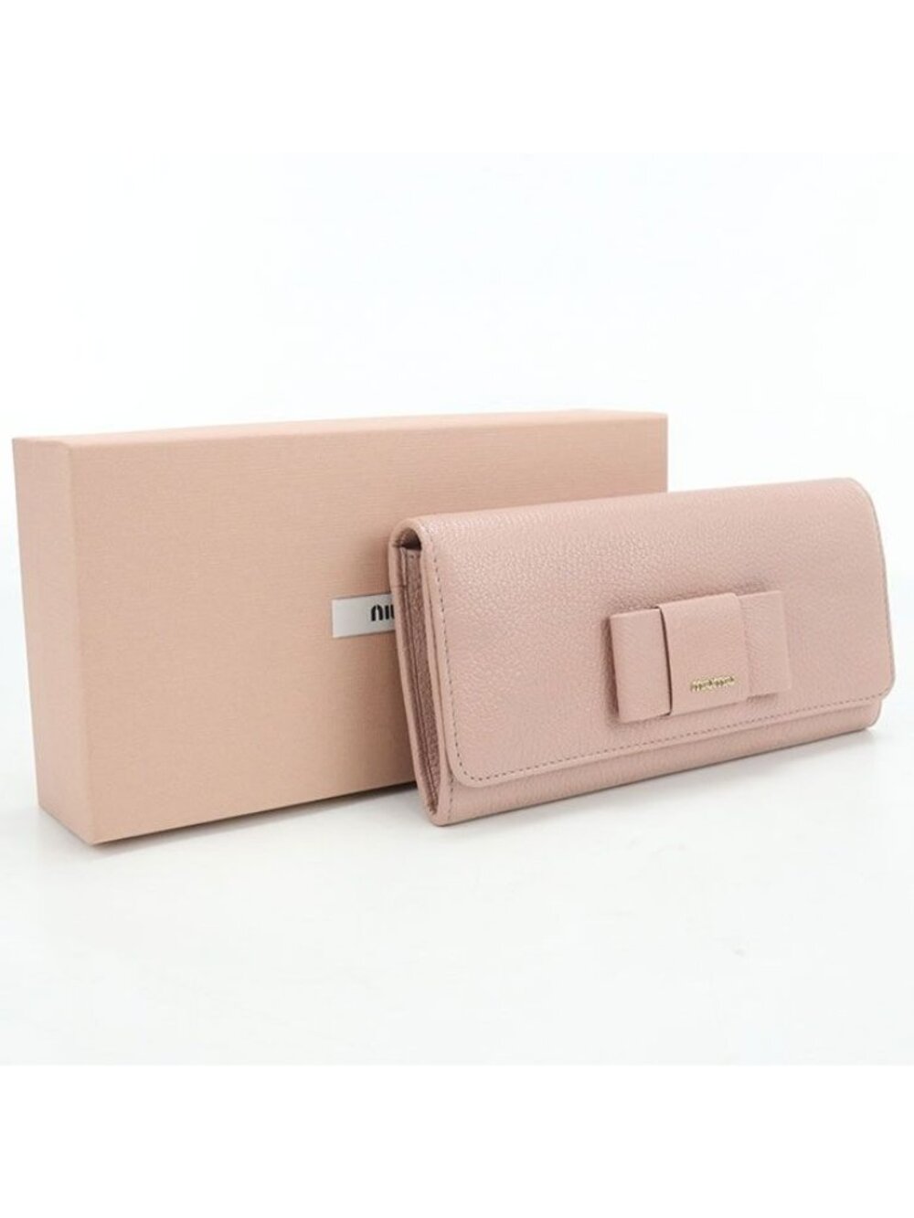 Miu Miu Wallet Bifold Calfskin